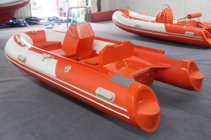 2017 New Model 11.4FT 3.5m Rigid Inflatable Boat Rib360c Rubber Boat Hypalon with Ce Fishing Boat