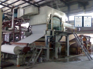 5ton-1575mm Tissue Machine Toilet Paper Machine (3-6TPD)